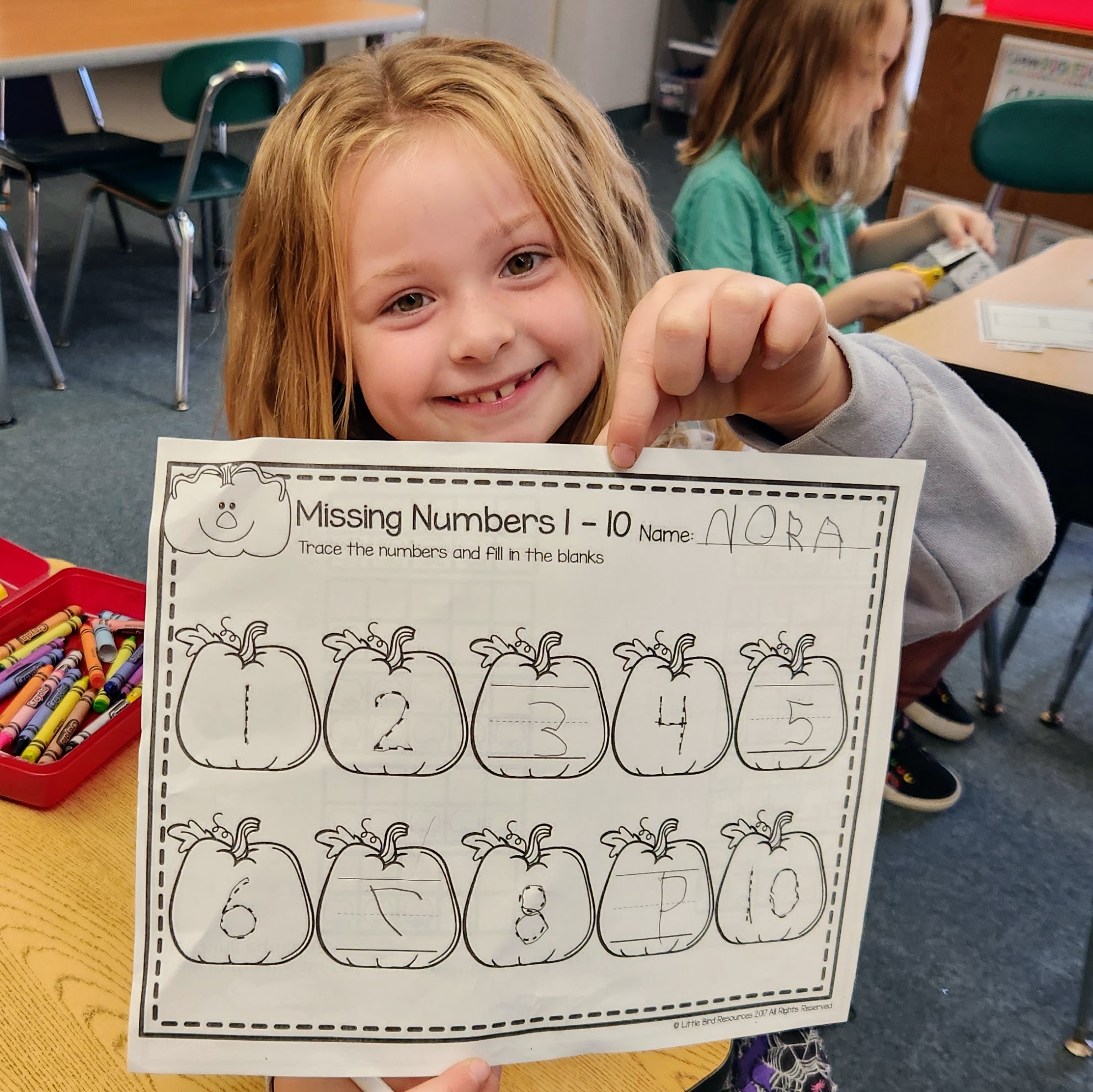 Math work displayed